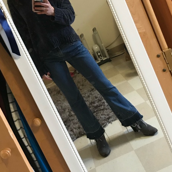 Nasty Gal Just Letting My Hem Down Jeans - Used - Picture 7 of 7